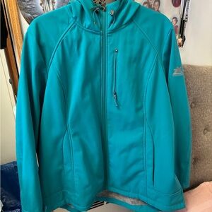 Teal Softshell Jacket